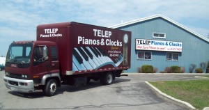 TELEP Pianos & Clocks Warehouse in Oshawa boast a large selection of Pianos and Clocks