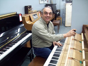 Mike Telep piano tuner