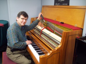 Ernie Storey piano tuner