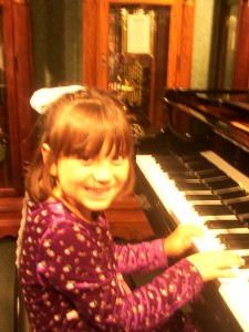 Learning to play the piano